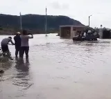 Heavy rain pounds parts of Telangana, hits road transport