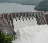 Srisailam Reservoir receives heavy inflows water released