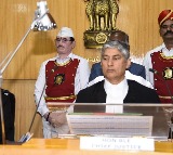 Dhiraj Singh Thakur Administers Oath to Four Permanent Judges in AP High Court