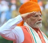 PM Modi unfurled the national flag and addressed the nation from the ramparts of the iconic Red Fort