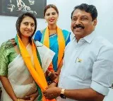 Kasturi Joins BJP Welcomed by Tamil Nadu BJP Chief