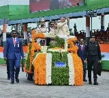 Chandrababu Naidu Receives Police Salute in Vijayawada