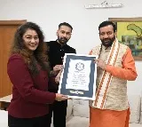 HIPSA presents Guinness World Record certificate for Kabaddi to Haryana CM Nayab Saini