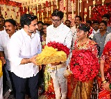 Nara Lokesh at Nimmala Ramanayudu Daughter Engagement Ceremony