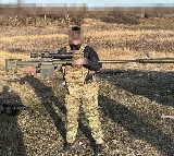 Ukraine Sniper Sets World Record Killing Russian Soldier From 4 km