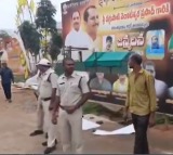 Jr NTR Fans Protest Against MLA Daggubati Prasad in Anantapur