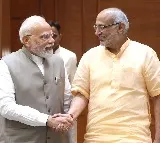 CP Radhakrishnan Met PM Modi After VP Nomination