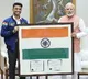 Shubhanshu Shukla Meets Narendra Modi Presents Space Souvenir