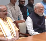 NDA nominee CP Radhakrishnan files nomination for VP election, PM Modi accompanies him