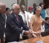 Oppn VP candidate Sudershan Reddy files nomination, top INDIA bloc leaders in attendance