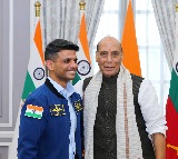 ‘His inspiring journey will motivate young minds’: Rajnath Singh after meeting Group Capt Shubhanshu Shukla