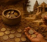 Morena District Temple Construction Unearths Mughal Era Coins