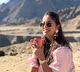 Yami Gautam enjoys a cup of “chai” in Leh with her father
