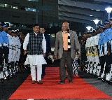 Fijian Prime Minister Sitiveni Rabuka arrives in New Delhi for first official visit