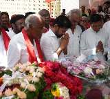 Telangana CM Revanth Reddy, Venkaiah Naidu pay tributes to Sudhakar Reddy