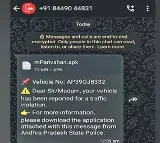 Cyber Fraud Man Loses Rs 136 Lakh in Traffic Challan Scam
