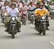 Rahul Gandhi Tejashwi Yadav Bike Rally in Bihar Sparks Controversy