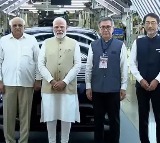 PM Narendra Modi Flags Off First Maruti Suzuki e Vitara Produced In India