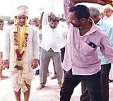 Groom Whipped Strange Wedding Tradition in Andhra Pradesh