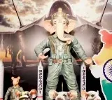Hyderabad Ganesha Idol Features Operation Sindoor Theme