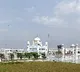 Kartarpur Sahib Gurdwara in Pakistan partially submerged in floodwater of Ravi river