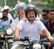 Rahul Gandhi Rides Bike with Priyanka in Bihar Rally