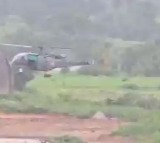 Two defence choppers rescue five men trapped in Telangana floods