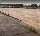 Jampanna Vagu overflowing due to heavy rains in Telangana
