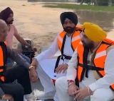 Punjab Ministers Flood Visit Sparks Controversy