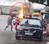 Man attempts suicide on Visakhapatnam road