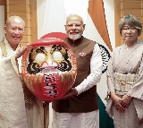 Narendra Modi Receives Special Daruma Doll Gift in Japan