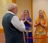 Narendra Modi Receives Rajasthani Welcome in Tokyo