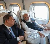 PM Modi reaches Sendai; travels with Japanese PM Ishiba on iconic Shinkansen