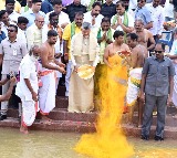 Chandrababu Naidu calls Krishna water arrival in Kuppam unforgettable day