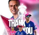 Rahul Dravid Leaves Rajasthan Royals Head Coach Position
