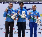 Producer Rajsekar Pandian's daughter Anthra wins honours in 16th Asian shooting championship in Kazakhstan