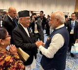 PM Modi meets Nepal's counterpart Oli, calls ties 'deep-rooted, special'