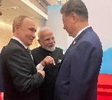 PM Modi, Xi Jinping and Putin share light moment at SCO Summit in Tianjin