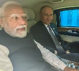Bonhomie on display as PM Modi, Putin travel in same car