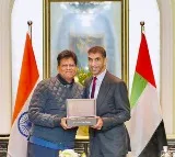Piyush Goyal Discusses Strengthening India and UAE Trade Relations