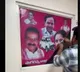 Kavitha Flexi Removal at BRS Offices Protest in Husnabad