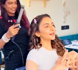 Rakul Preet Singh turns her make-up room into a karaoke studio