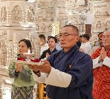 Bhutan PM Tshering Tobgay visits Ayodhya’s Ram Temple with wife