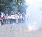 Karnataka BJP celebrates GST reforms by bursting crackers in Bengaluru