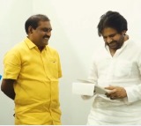 Minister Ramanaidu Invites Pawan Kalyan to Daughter Sreejas Wedding