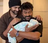Chiranjeevi welcomes Varun Tej-Lavanya Tripathi's baby boy to the Konidela family