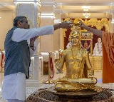 Dharmendra Pradhan visits BAPS Hindu temple in Abu Dhabi