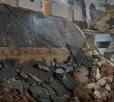 Adilabad Collectorate Building Top Floor Collapsed