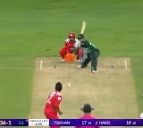 Mohammad Haris Helps Pakistan Reach Moderate Score Against Oman