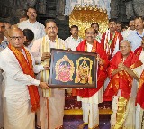 Lok Sabha Speaker offers prayers at Tirumala temple